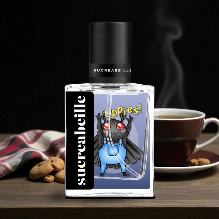 Cute Cryptids Collection artwork and perfume photography