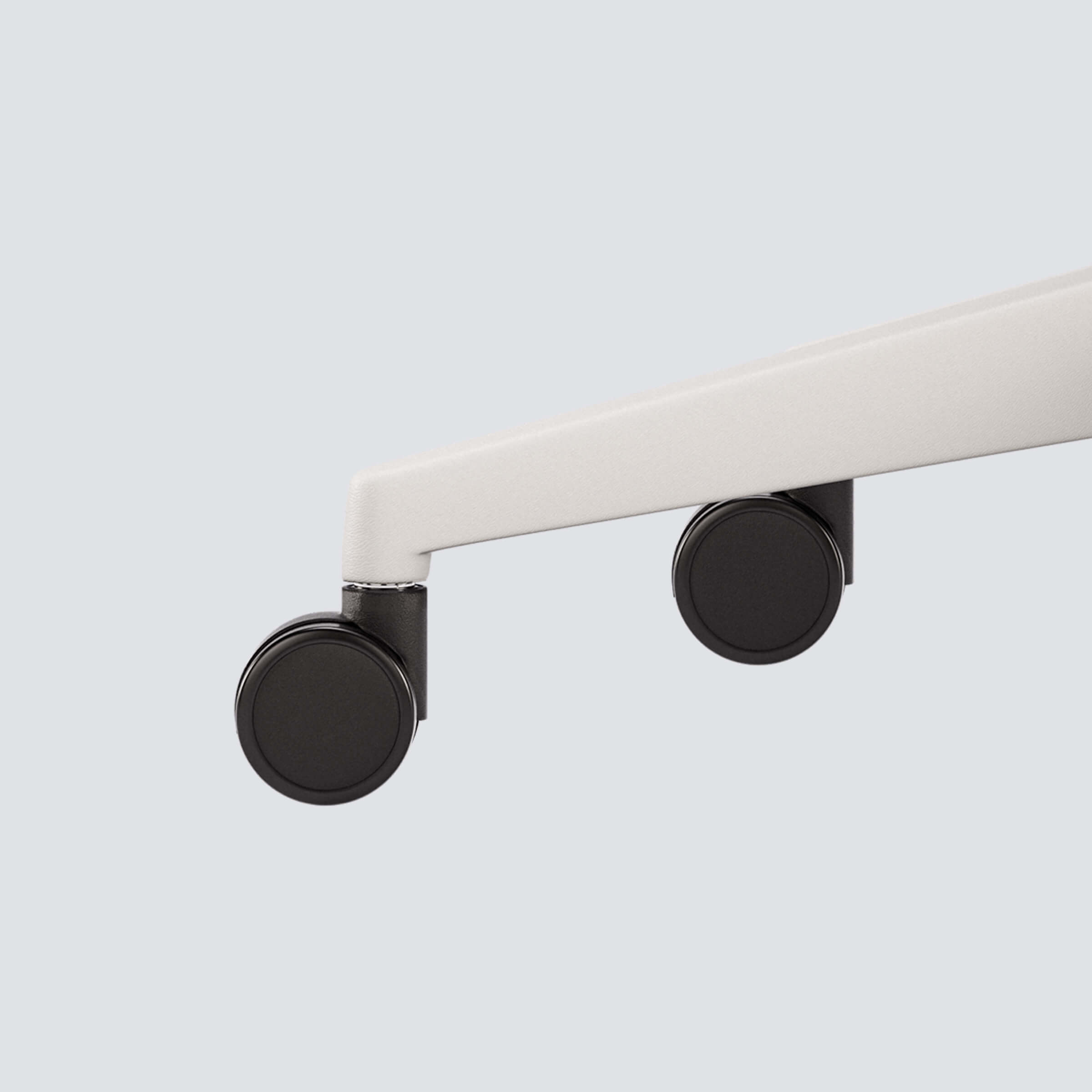 Polyurethane casters: For optimal rolling performance on hard or soft floors