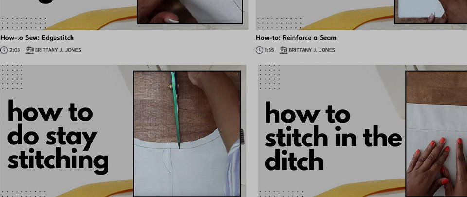 Browse Sewing Tutorials