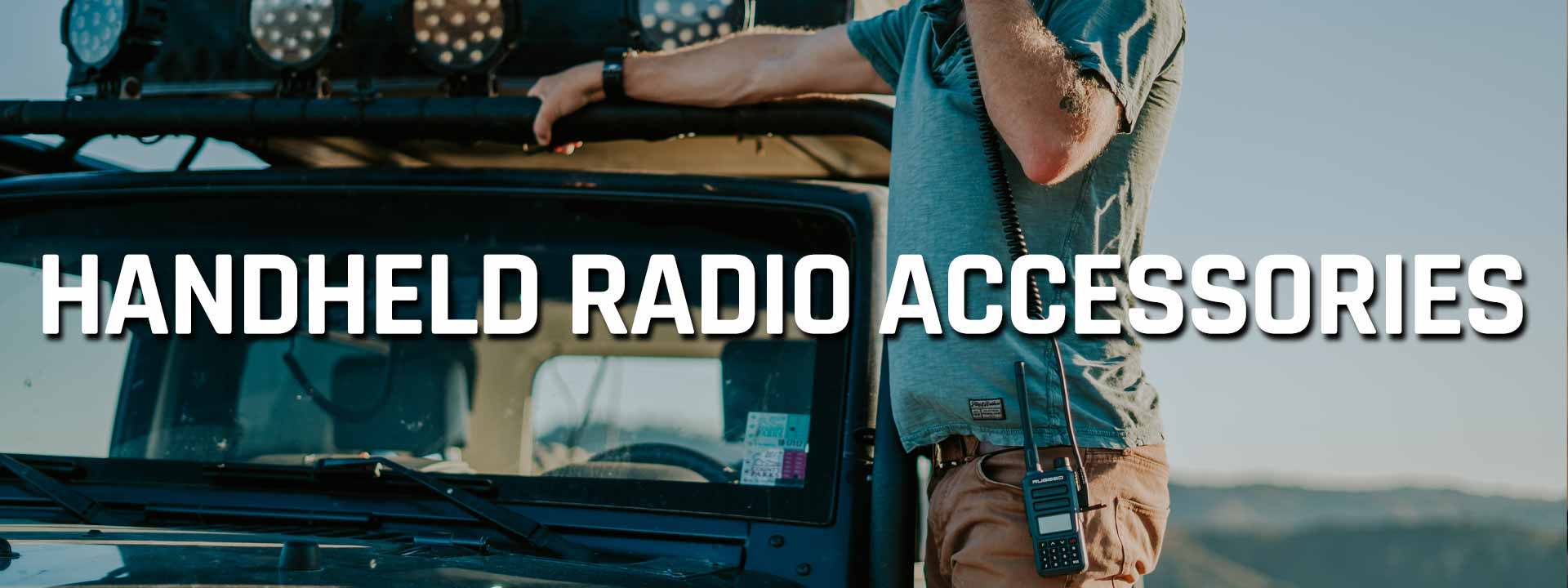 Handheld 2-way radio accessories