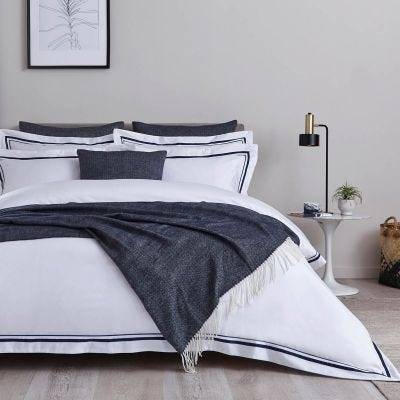 Shop Navy Cushions, Bedspreads & Throws