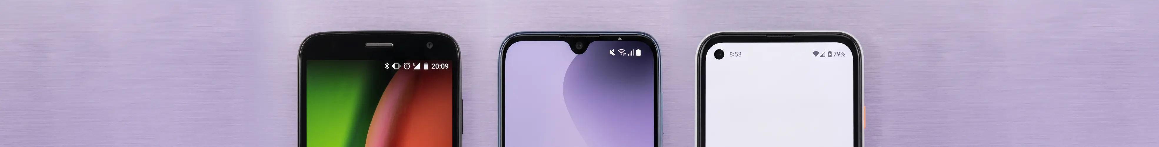 Battery capacity compared across budget smartphone models.