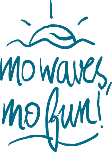 More Waves, more Fun Logo, KANOA Performance Surfboards 
