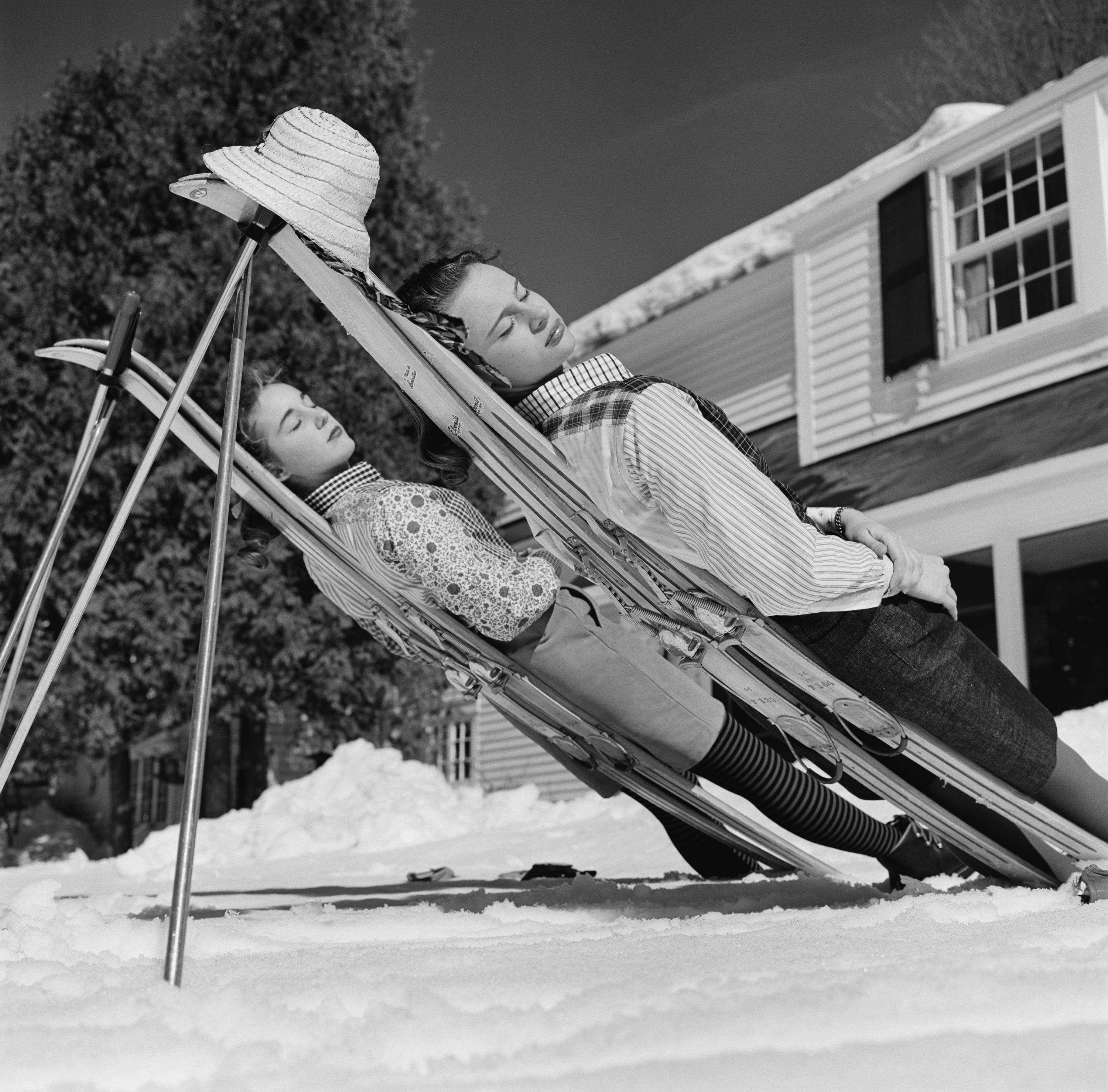 New England Skiing by Slim Aarons
