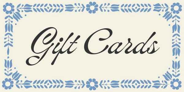Ingebretsen's gift card for Scandinavian foods and gifts.