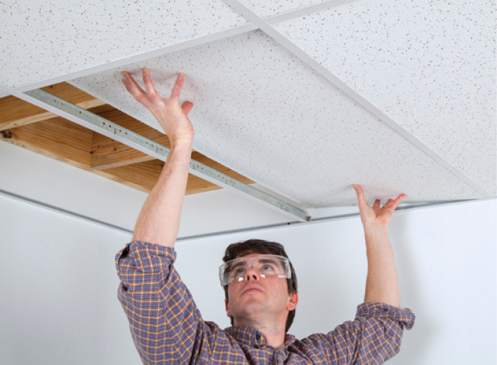 How To Install Drop Ceilings Easy