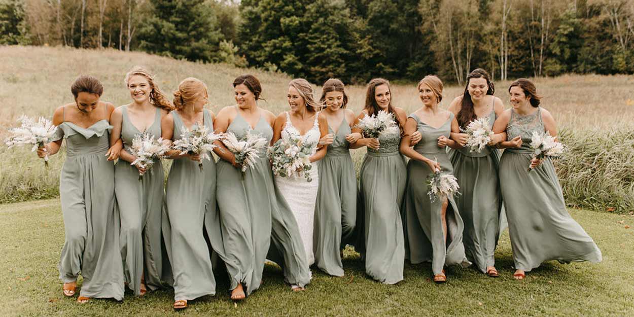 Moss Bridesmaid Dresses at Kennedy Blue