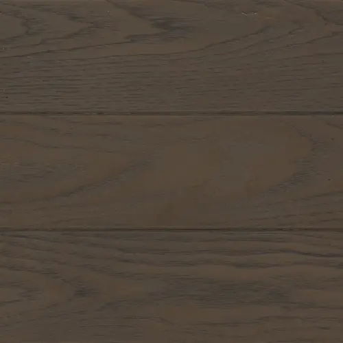 Mocha fiberglass color sample that looks like dark wood.