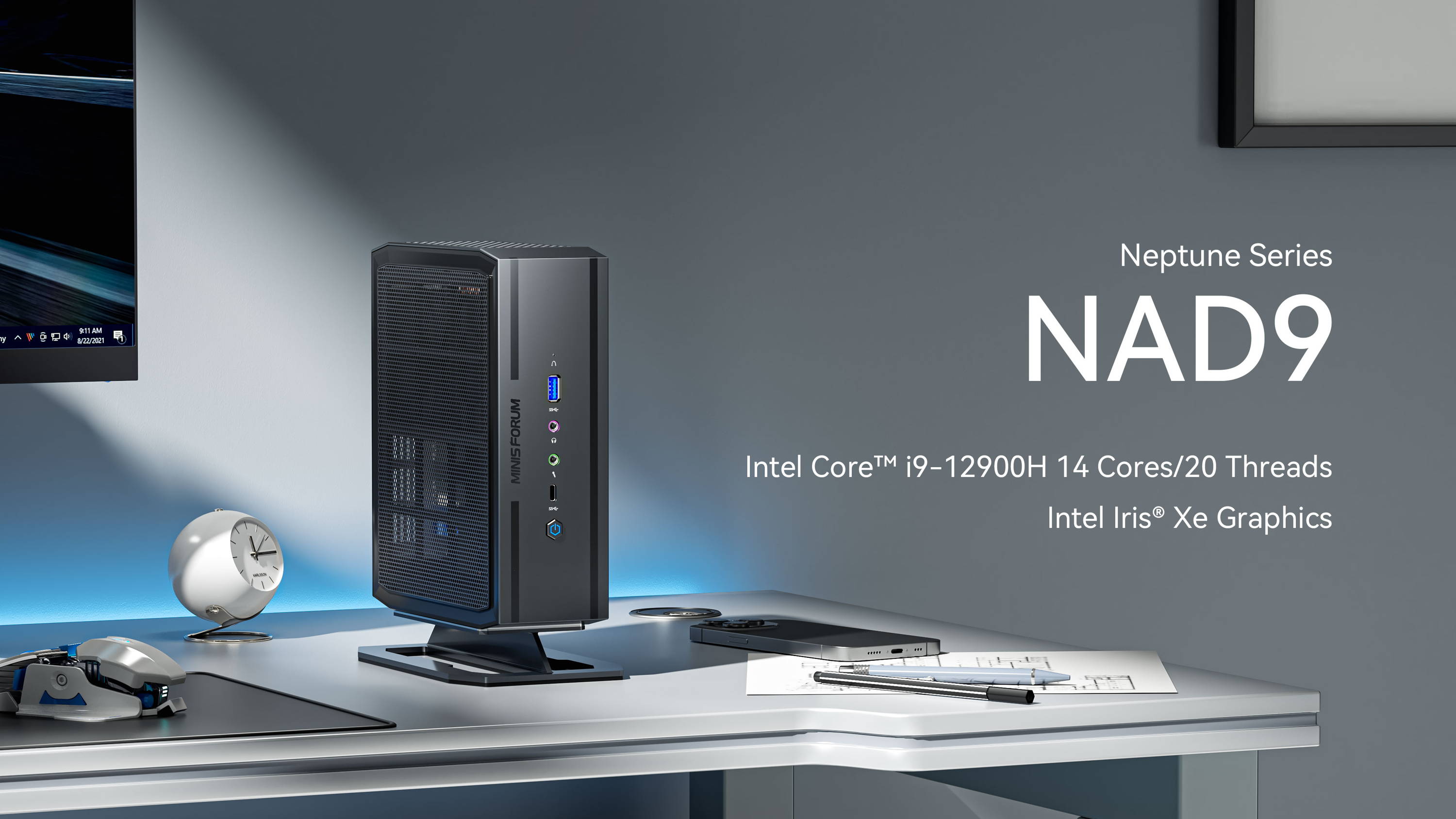 Minisforum NAD9 Intel Core™ i9-12900H Mini PC
