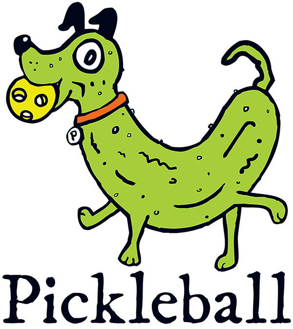 Pickleball Dog