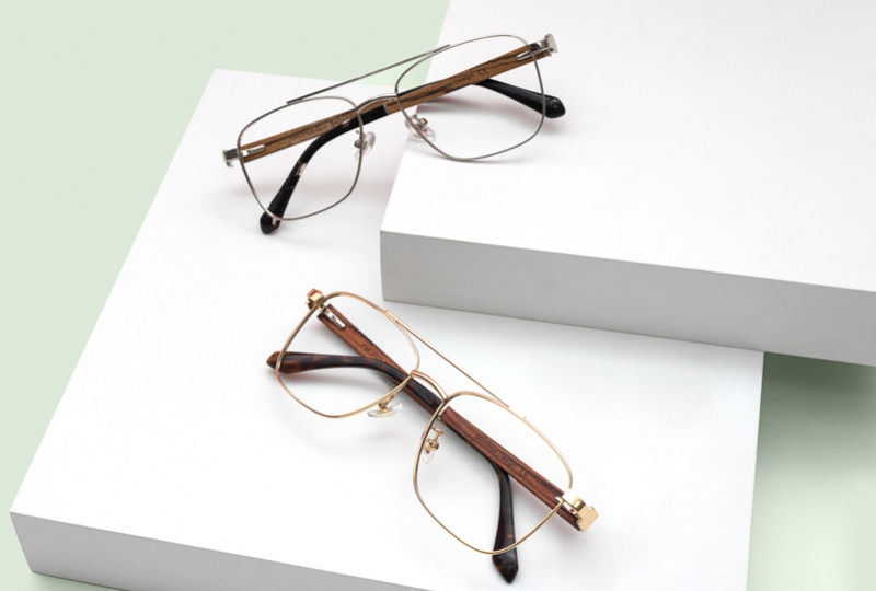 flat lay photo of Kraywoods Drive eyeglasses frames
