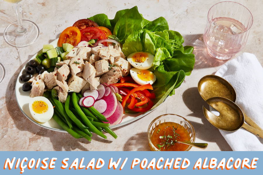 Nicoise Salad w/ Poached Albacore