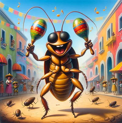 La Cucarach (Cockroach) Dancing