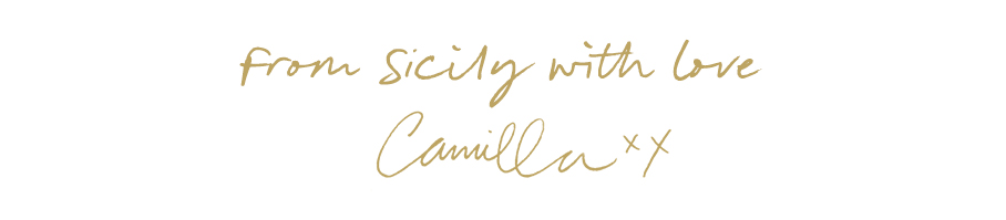 from sicily with love camilla xx