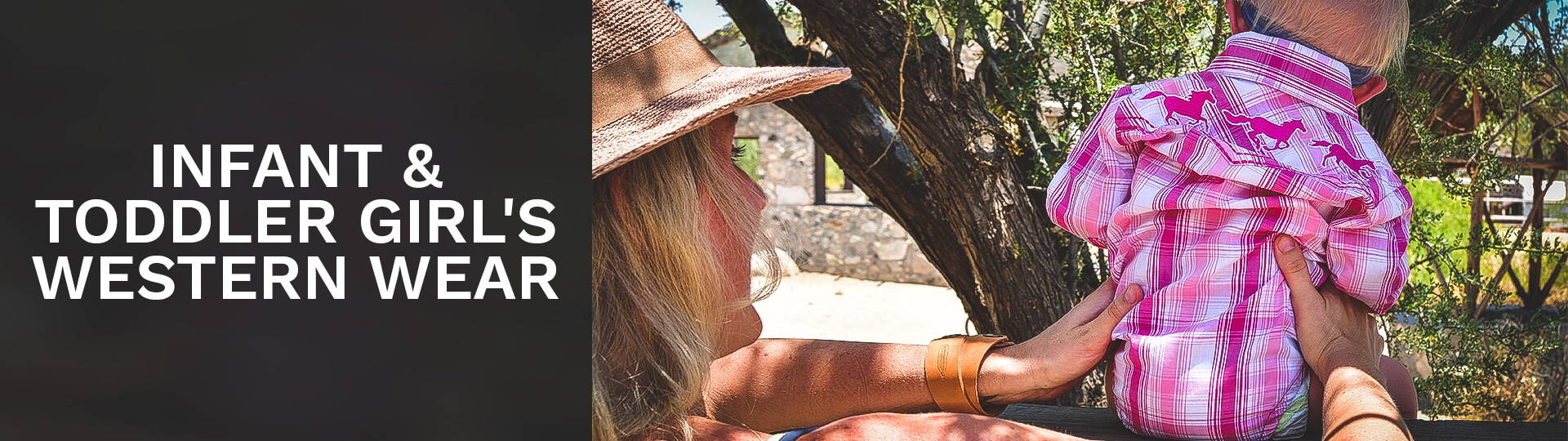 Infant and Toddler Girl's Western Wear Cowboy & Cowgirl Hardware