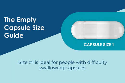 Empty capsule size 1