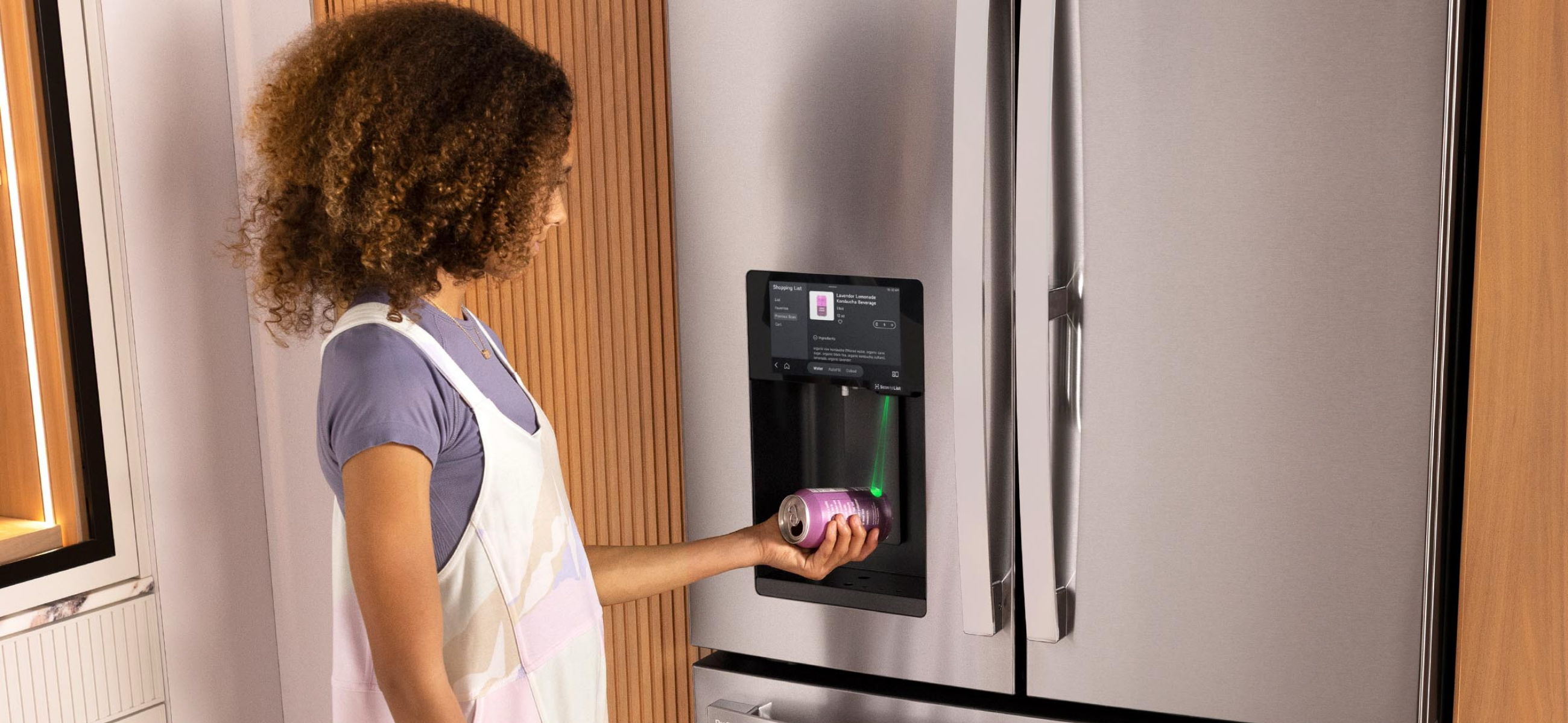 The New GE Profile Refrigerator with Kitchen Assistant