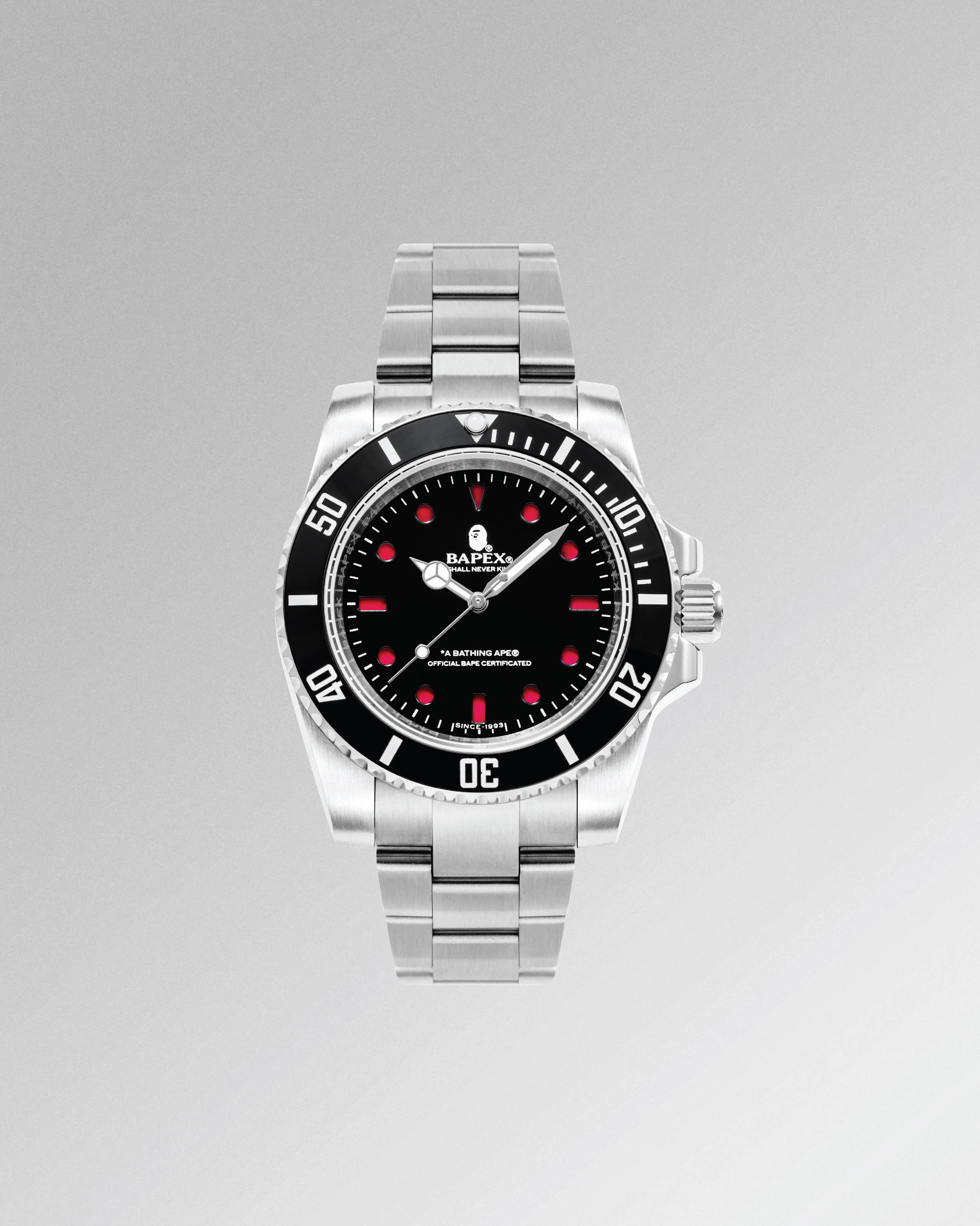 高い素材】 限定価格 新品 A BATHING APE TYPE 1 BAPEX M 腕時計