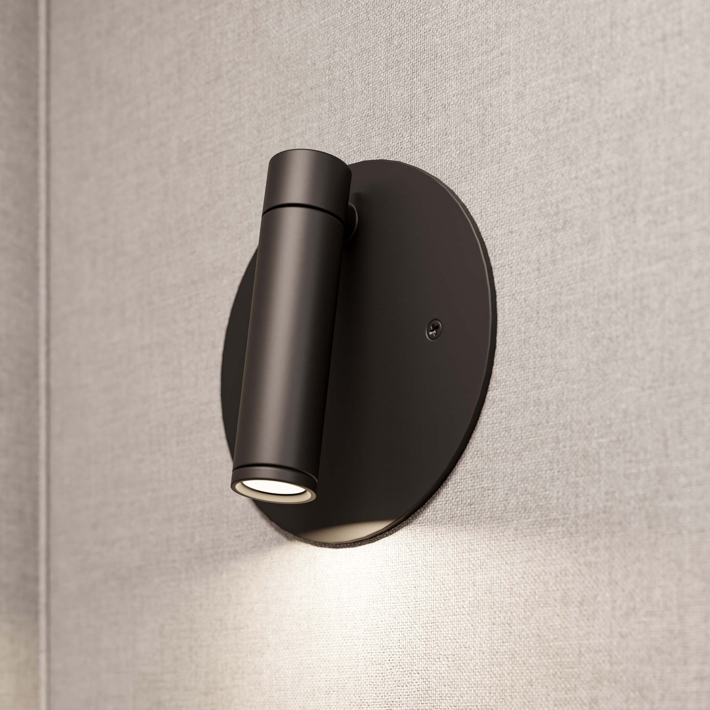 Reading lamp in the Acoustic Pod