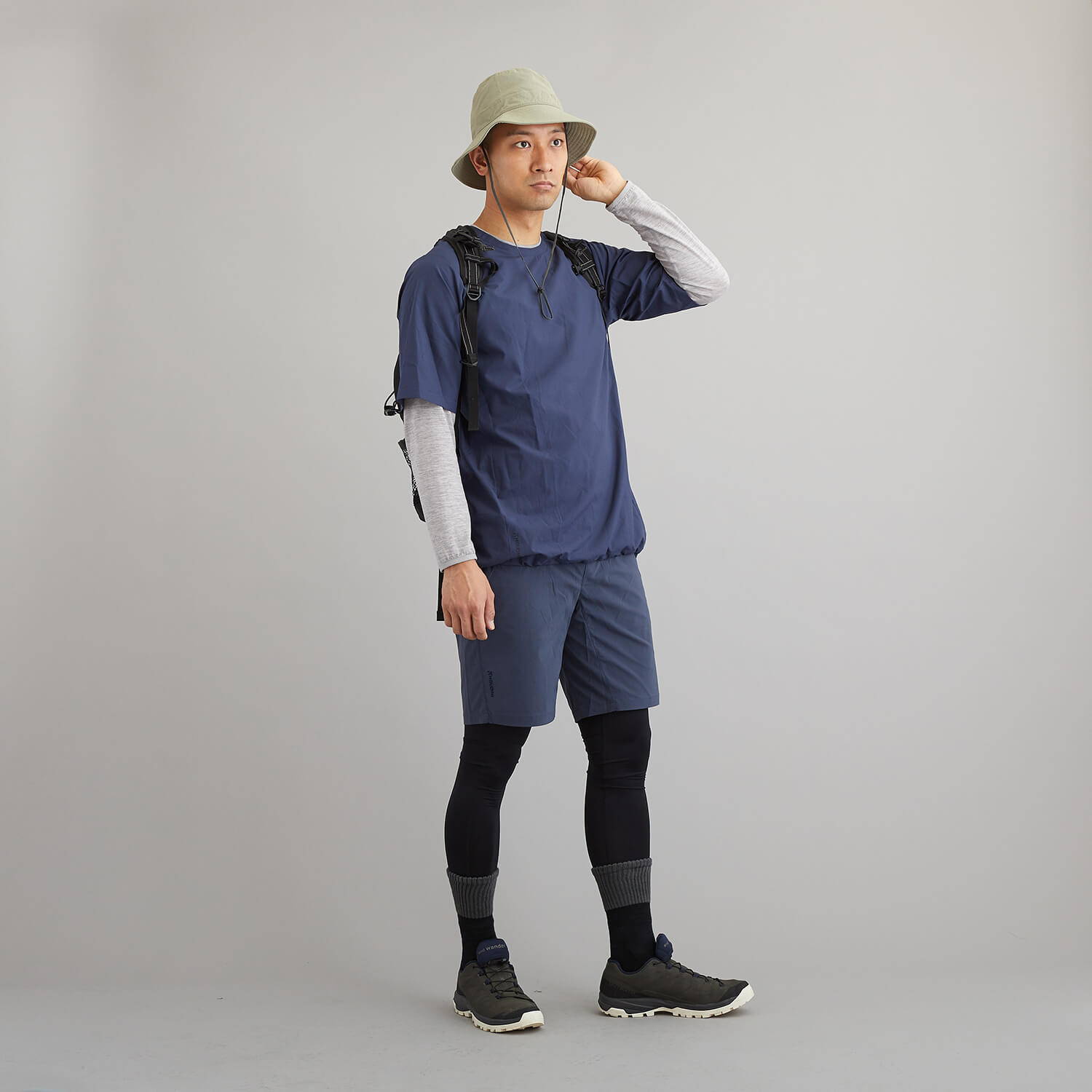 HOUDINI（フーディニ）/ウェザーT/ネイビー/UNISEX