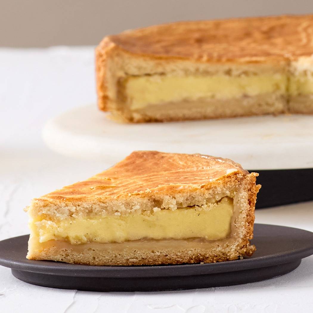 Cacao-Fruit Gateau Basque