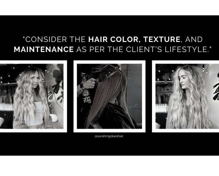 find your perfect hair extensions color.