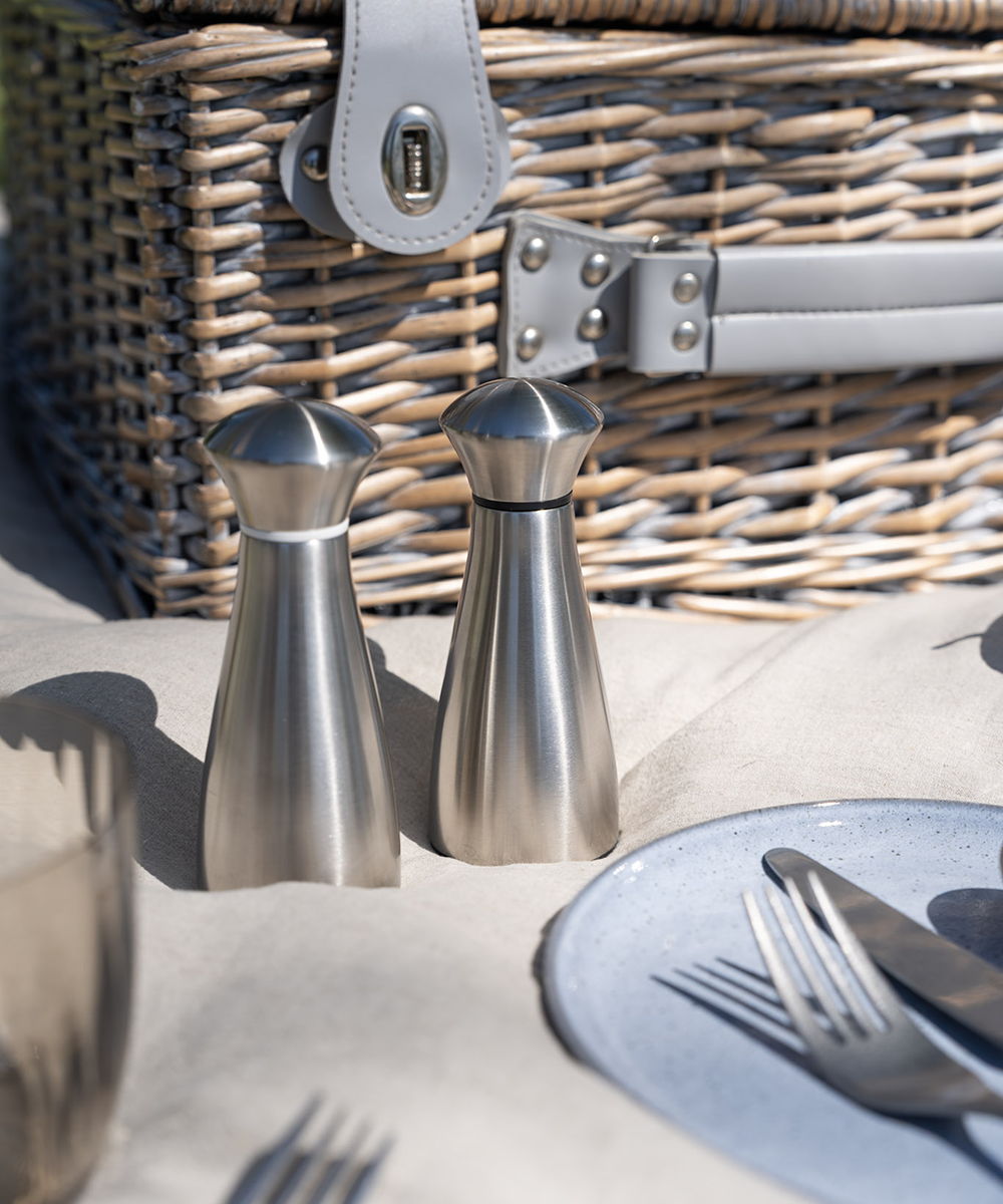 Signature Satin Small Salt and Pepper Mills