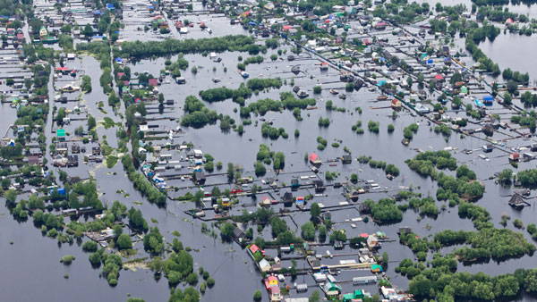Flooding Pix4Dreact