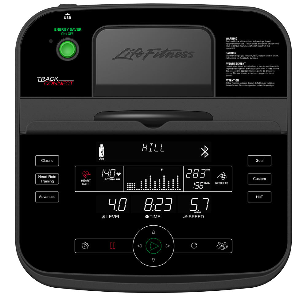 fax verbrand Leia Life Fitness C1 Bike TRACK CONNECT | The Fitness Outlet