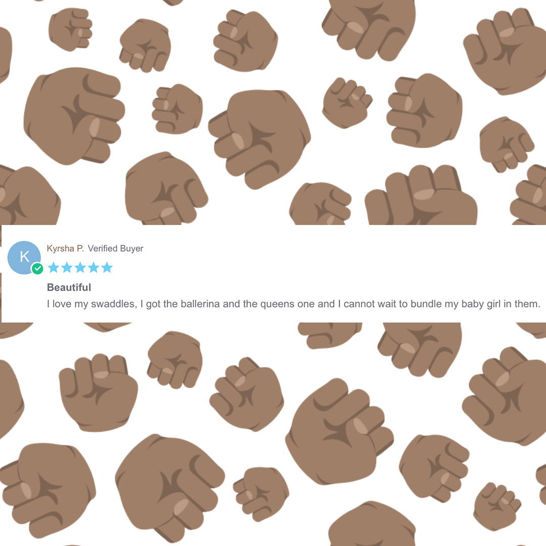 5 Star Review for My Proud baby Swaddles