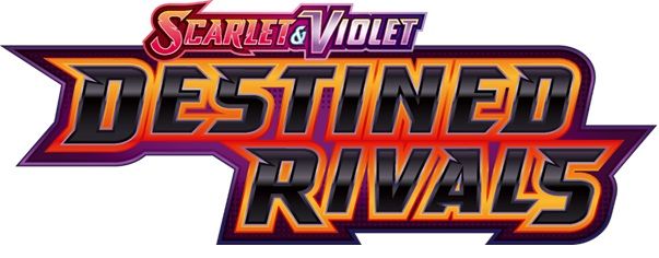 Logo for the Pokémon TCG expansion Destined Rivals.