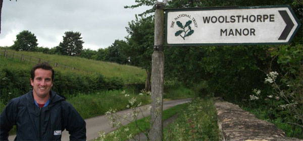 On the way to Woolsthorpe Manor