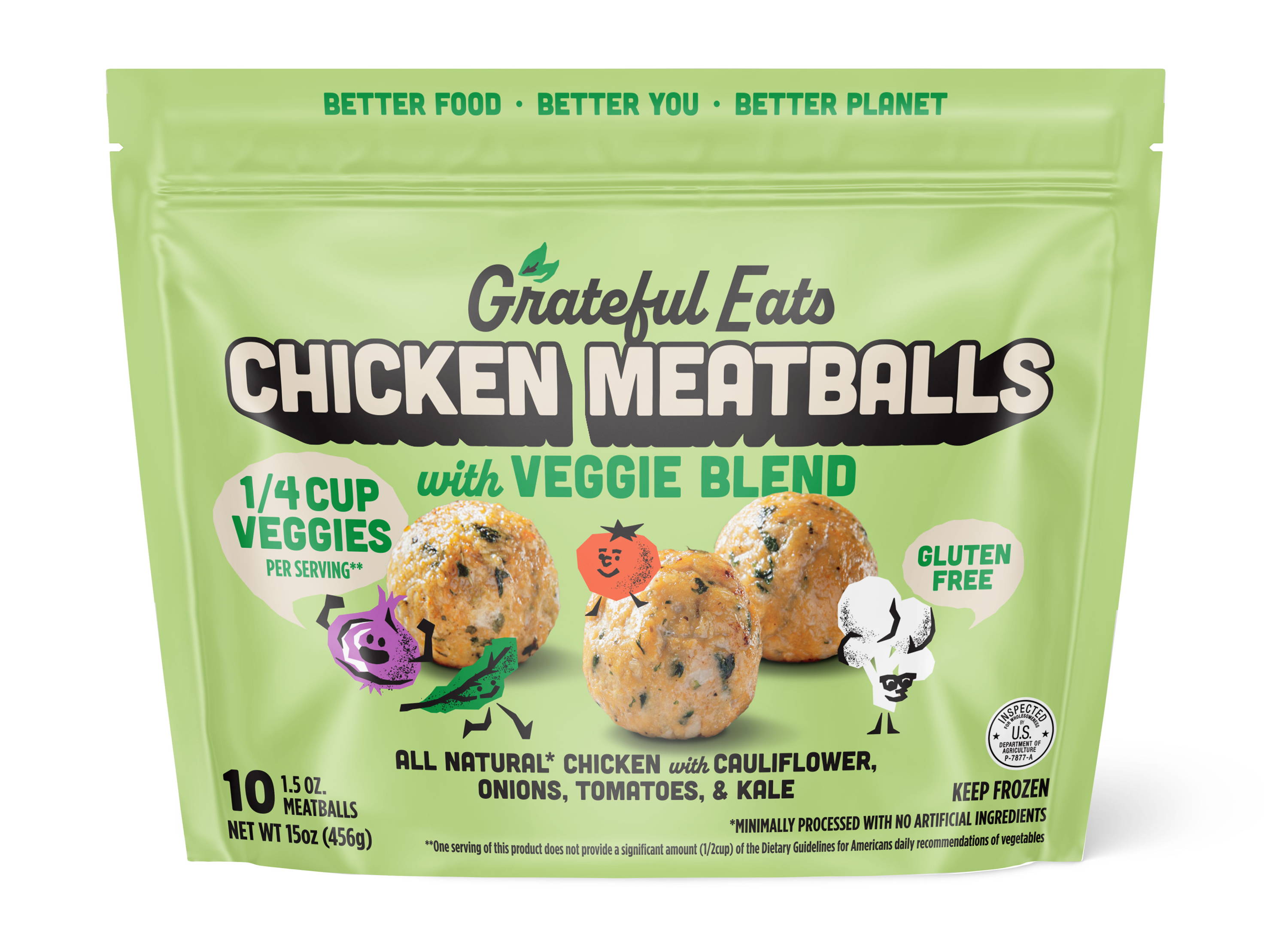 Grateful Chicken Meatballs