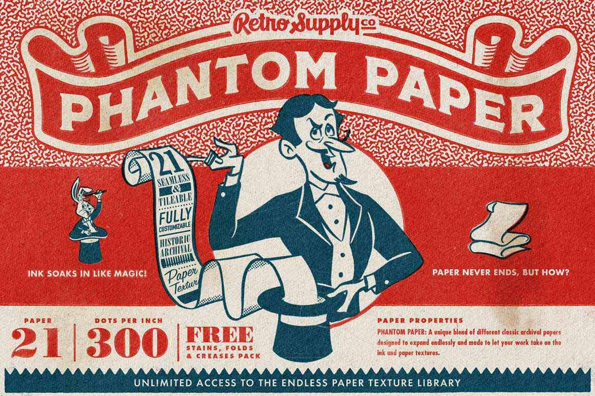 Phantom Paper Textures for Procreate