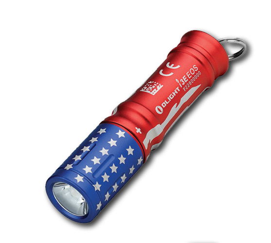Olight i3E EOS Stars & Stripes Flashlight