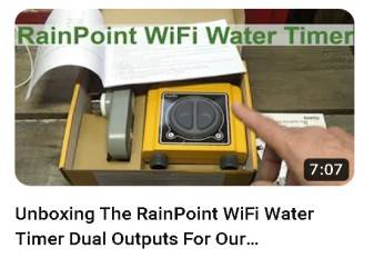 Unboxing The RainPoint WiFi Water Timer Dual Outputs For Our Greenhouse