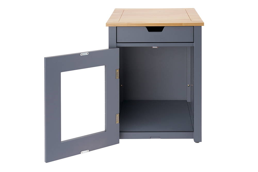 End table door with left side open orientation