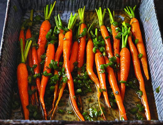 Image of Glazed Spiced Chile Carrots