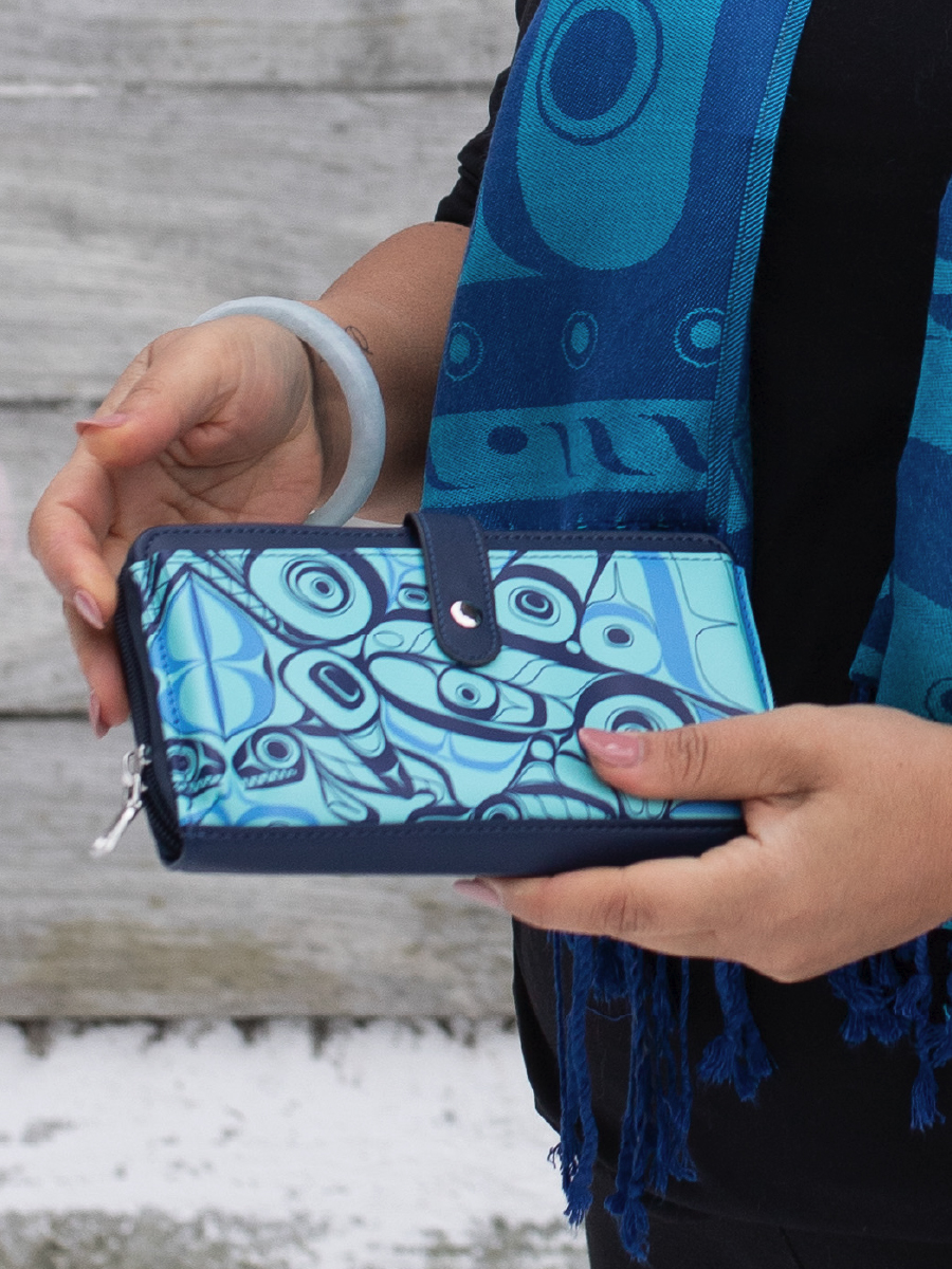 Orca Song Smartphone Crossbody Bag by Morgan Asoyuf