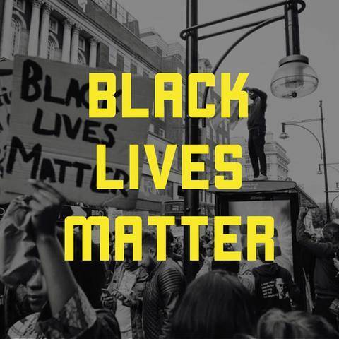 Support Black Lives Matter banner