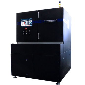 Stand alone twin table gantry soldering cell