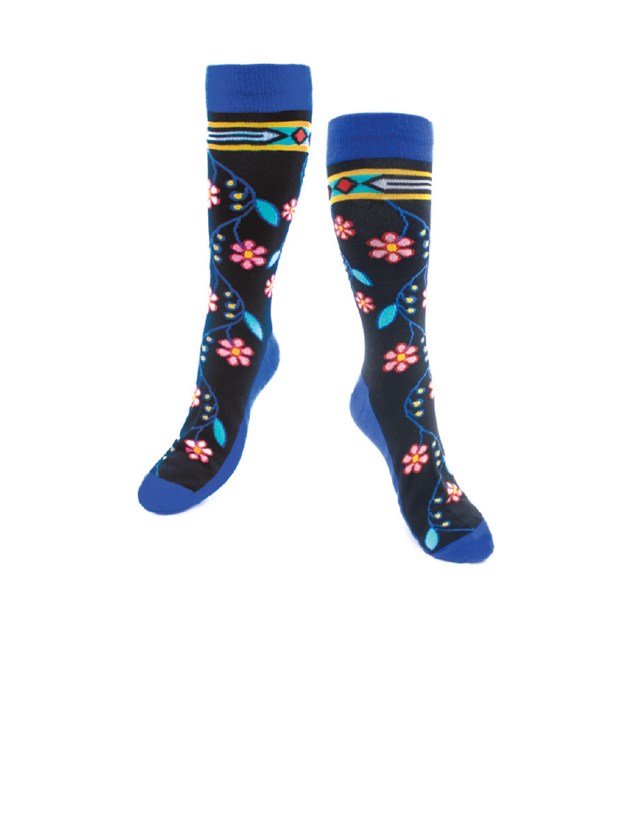 Mother Earth Art Socks by Sharifah Marsden