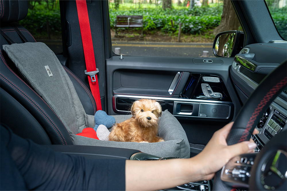 犬用 車用 ドライブ用 Leo & Luna オートベッド 安全性に配慮