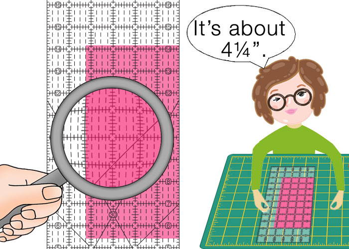 ruler without a fabric guide