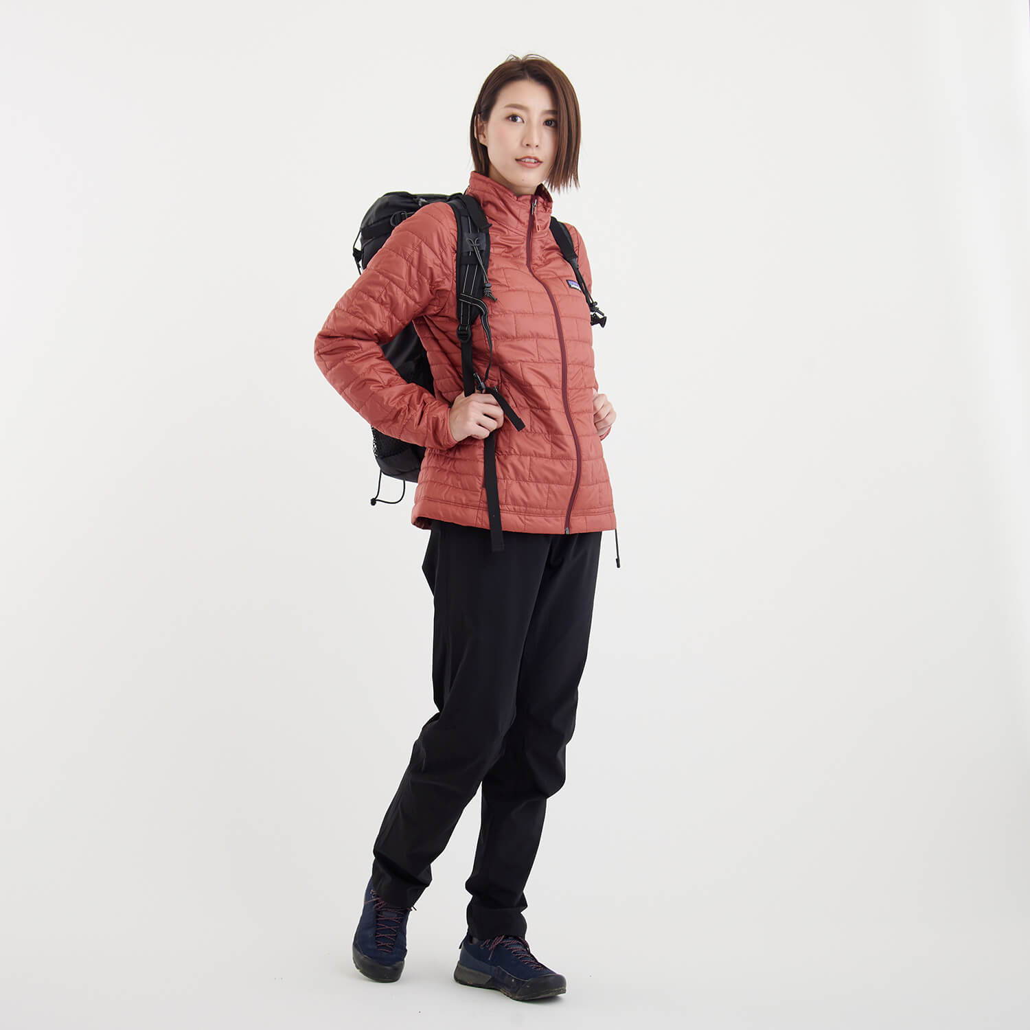 patagonia（パタゴニア）/ナノパフジャケット/レッド/WOMENS