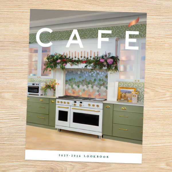 CAFE 2025-26 Lookbook on table