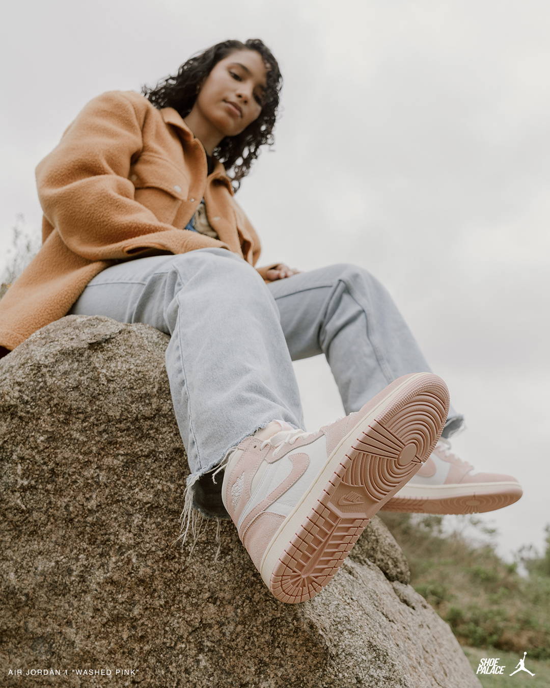  Air Jordan 1 High OG “Washed Pink”  5