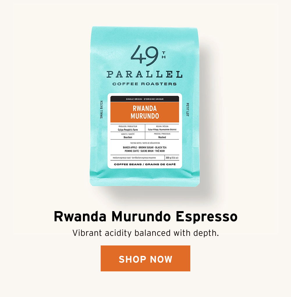 49th Parallel Coffee | Rwanda Murundo Espresso