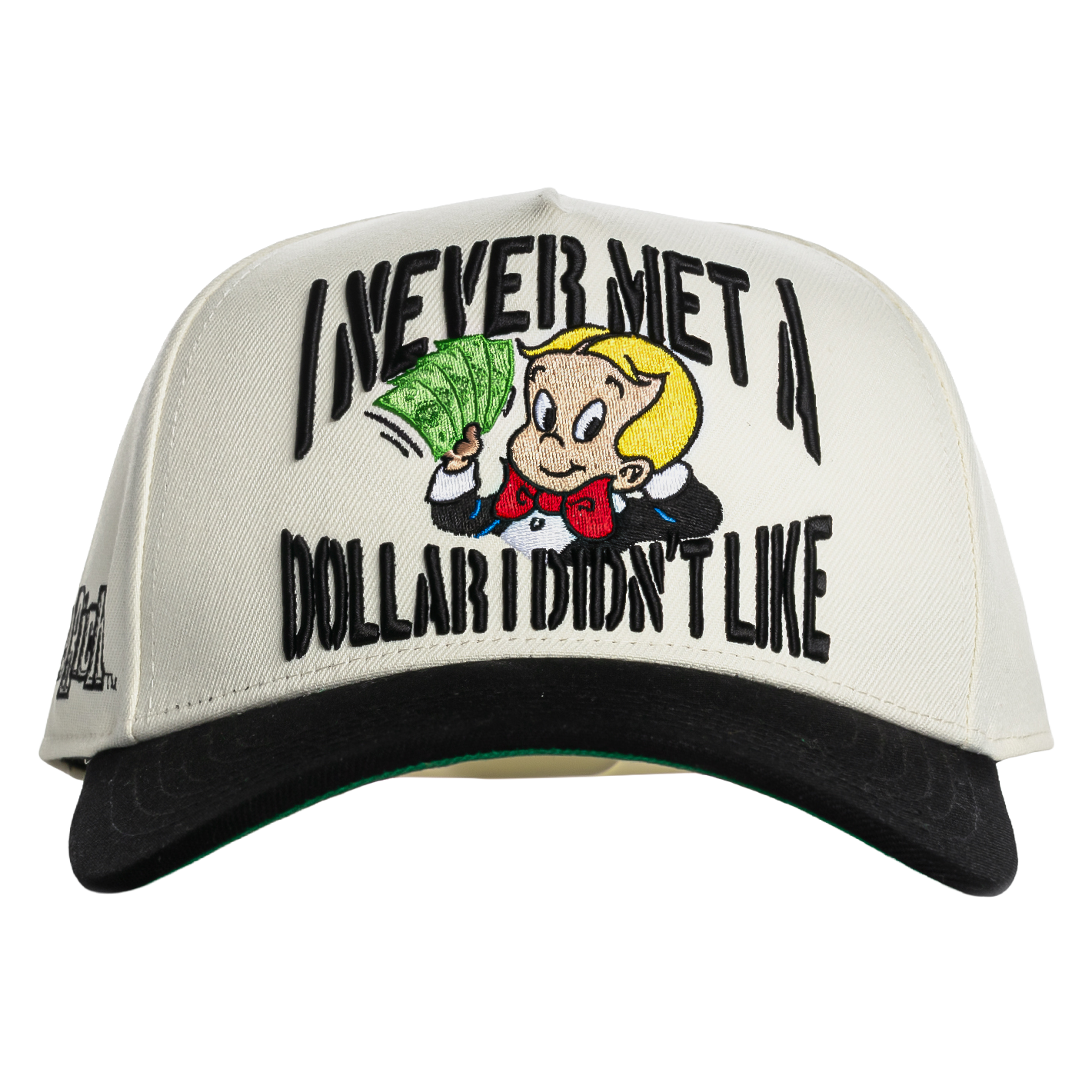 A cap with the phrase 