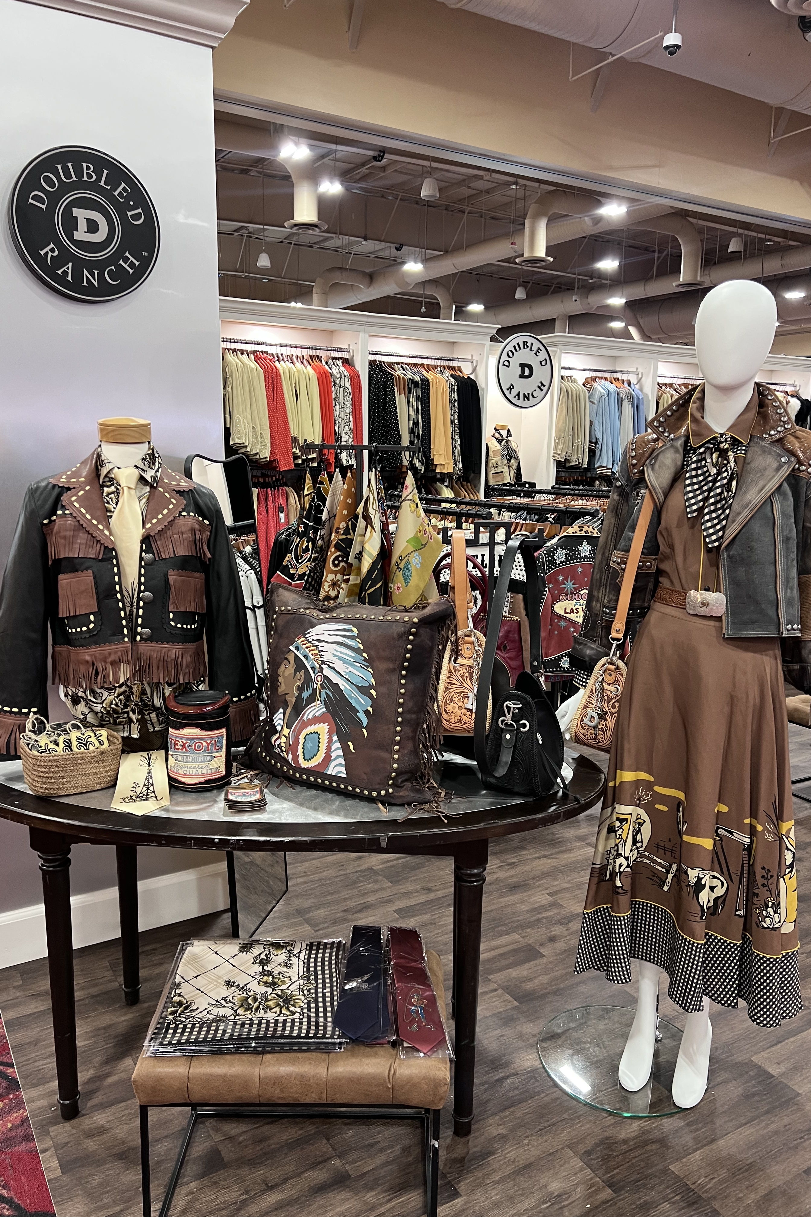 Double D Ranch, Run for a Million booth display. 